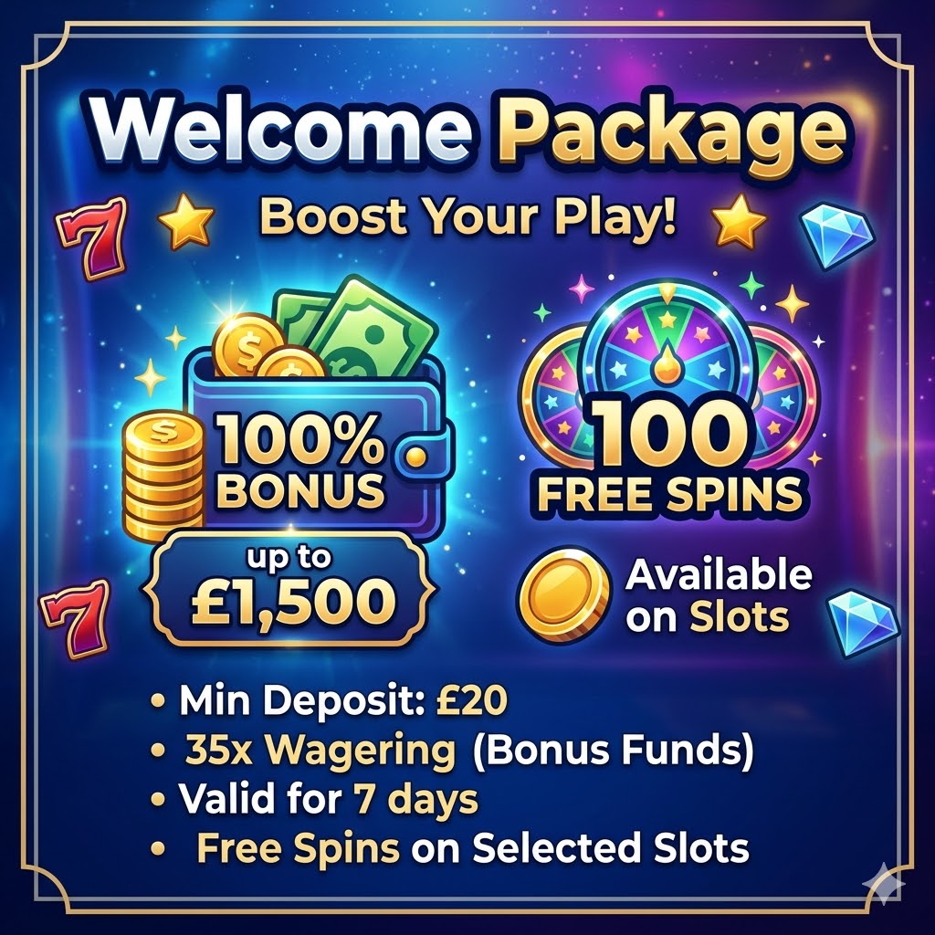Welcome package offer at Britsino